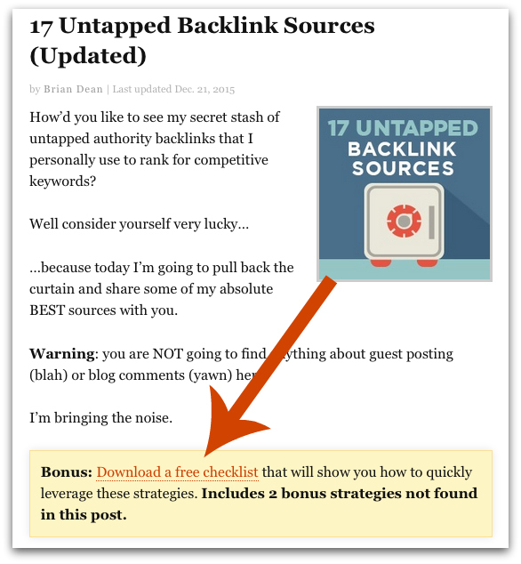 How to Build a Massive Mailing List by Adding Content Upgrades to Your Site